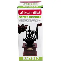 Млинок для кави Kamille ручний (механічний) 7017 (KM-7017) - мініатюра 8