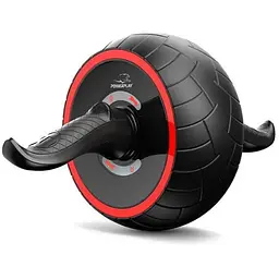 Колесо для преса PowerPlay 4326 зі зворотним механізмом AB Wheel Pro Чорно-червоне (PP_4326_Black/Red)