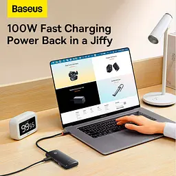 USB-хаб Baseus Lite Series 6-Port Type-C PD Hub (WKQX050101) [77934] - мініатюра 12