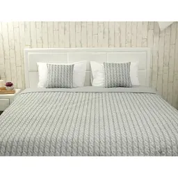 Покривало Руно декоративне Grey Braid 212х240 см (Р329.52_Grey Braid) - мініатюра 2