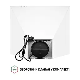 Витяжка купольна PERFELLI K 6210 WH 700 LED - мініатюра 7