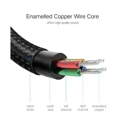 Кабель мультимедійний 3.5mm M to 3.5mm F 1.0m AV118 blue Ugreen (40673)