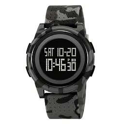 Чоловічий наручний годинник 2378CMGY Camo Gray Skmei acs0029955 - мініатюра 1