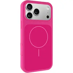 Чохол Epik Silk Duo Color (AA) NO LOGO with Magnetic Fit для Apple iPhone 17 Pro / 18 Pro (6.3") Dragon Fruit