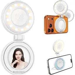 Накамерне світло Ulanzi LM23 Magnetic with Mirror White (M094A) [168647] - мініатюра 5