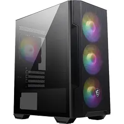 Корпус MSI Mag Forge M100R Чорний (MAG FORGE M100R) - мініатюра 1