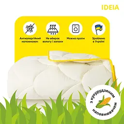 Ковдра Ideia 175х200 ПОПКОРН зимова 8-35037 - мініатюра 2