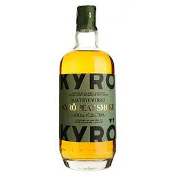 Віскі Kyro Peat Smoke Malt Rye Finnish Whisky 47.2% 0.7 л в подарунковій коробці - мініатюра 2