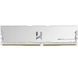 Пам'ять 8Gb x 2 (16Gb Kit) DDR4, 3600 MHz, IRDM PRO, White, 18-22-22, 1.35V, з радіатором Goodram teh0020303 - мініатюра 2