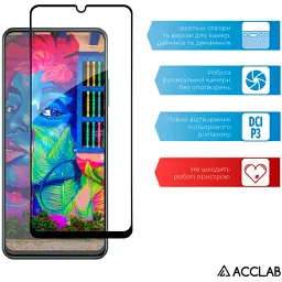 Скло захисне ACCLAB Full Glue Realme C51 Black (1283126582837) - мініатюра 5