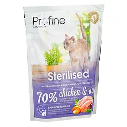 Сухий корм Profine Sterilised для стерилізованих кішок, з куркою та рисом, 300 г - мініатюра 5