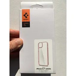 Протиударний прозорий чохол Spigen Ultra Hybrid  для iPhone 15 Rose Crystal ACS06795 - мініатюра 3