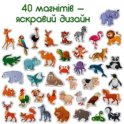 Набір магнітів Magdum Тварини ML4031-16 EN - мініатюра 2