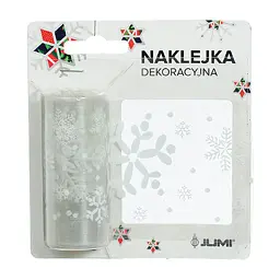 Новорічні наклейки Jumi Сніжинки, 7,6 см, довжина 2 м (5900410379060)