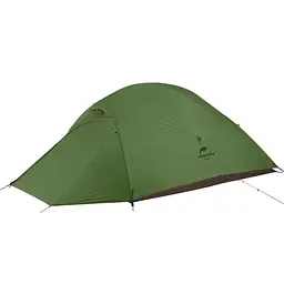 Намет одномісний Naturehike Cloud Up 1 Updated (NH18T010-T) темно-зелений