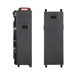 Велика музична колонка NDR 1100 10" Bluetooth колонка з мікрофоном — караоке система FM/USB/AUX (ST) - мініатюра 8
