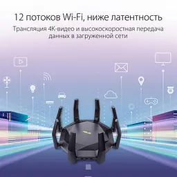 Бездротовий маршрутизатор Asus RT-AX89X (90IG04J1-BM3010) - мініатюра 6