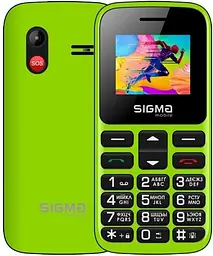 Мобільний телефон Sigma Comfort 50 HIT2020 Green (4827798120941)