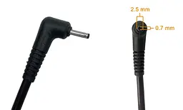Блок живлення для Asus 19V 2.1A 40W 2.5x0.7 High (ADP-40PH AB) - мініатюра 3