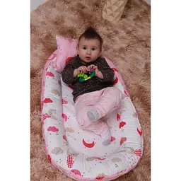 Кокон+подушка NIFO 1515 One Size Рожевий (2000989195887D)