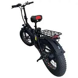 Електровелосипед E-scooter фетбайк складний 20 дюймів 750W 48V 24Ah + PASS-система - мініатюра 2