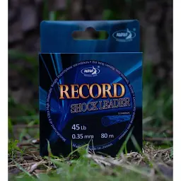 Шоклідер Katran Record Braided Shock-Leader 80m (dark green) 0.40mm 60lb - мініатюра 2
