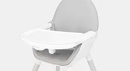 Стільчик для годування KinderKraft Fini Full Grey - мініатюра 7