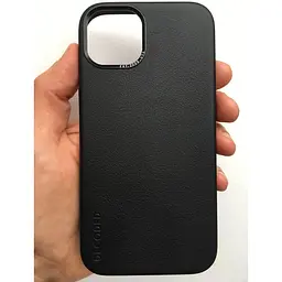 Оригінальний шкіряний чохол Decoded Leather Case MagSafe для Apple iPhone 13 (6.1") Black - мініатюра 10