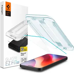 Захисне скло Spigen EZ Fit HD Glas.tR для Apple iPhone 16 Pro Max Crystal Clear [AGL07914] 1-Pack [117858] - мініатюра 2
