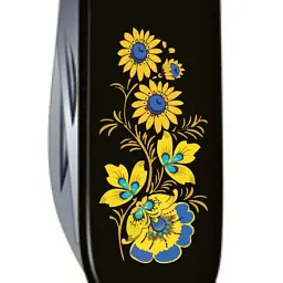 Ніж Victorinox Spartan Ukraine Black "Квіти" (1.3603.3_T1050u) - мініатюра 4