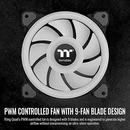 Вентилятор Thermaltake Riing Quad 12 RGB Radiator Fan TT Premium Edition (CL-F088-PL12SW-C) - мініатюра 3
