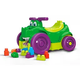 Машинка-крокодил Катайся та збирай кубики Mega Bloks (GFG22) - мініатюра 4