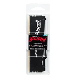 Модуль пам'яті для комп'ютера DDR5 16GB 5600 MHz FURY Beast RGB Kingston Fury (ex.HyperX) (KF556C40BBA-16) - мініатюра 3
