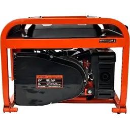 Генератор Lutian інверторний LT4500E, 3.5 kW, 220V, 50Hz, об'єм 15 л, електрозапуск (LT4500EI) - мініатюра 4