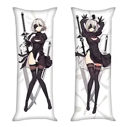 Наволочка дакімакура Нієр: Автомат 2Б NieR: Automata 2B 150 х 50 см