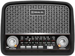 Радіоприймач Real-El X-520 Black (EL121800006) - мініатюра 5