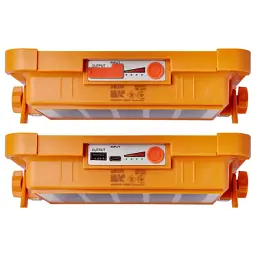 Прожектор Delux REL-1041 ( 3.7V 8000mAh) 288 LED 20Вт IP65 (90023178) - мініатюра 3
