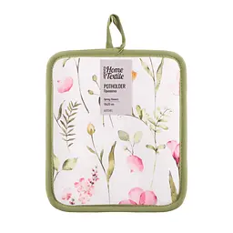 Прихватка Ardesto Spring flowers 18х20см, 100% поліестер, білий (ART04FL)