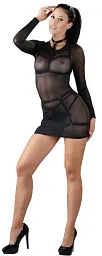 BDSM набір Cottelli Lingerie Bondage Set S-L (чорний) - мініатюра 3