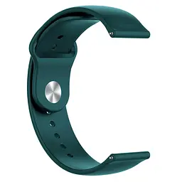Ремінець ArmorStandart Silicone Watch Strap 20mm Dark Green (ARM89318) - мініатюра 2