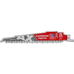Полотно для шабельних пил AX CARBIDE MILWAUKEE, 150х5мм, (деревина з цвяхами)