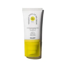 Сонцезахисний BB-крем для обличчя SPF30+ Ivory VitaSun Tone-Up BB-Cream All Day Protect SPF30+ HiLLARY 40 мл - мініатюра 3