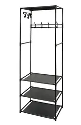 Вішалка для одягу с полицями FABRIKA STORE