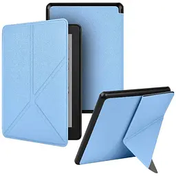 Обкладинка Ultra Slim Origami BeCover для Amazon Kindle Paperwhite 12th Gen. 2024 7" Light Blue (712839) - мініатюра 5