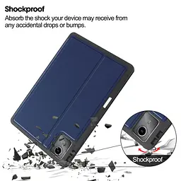 Чохол-книжка для планшета Premium для планшета M11/K11 TB-330 FU TB-331 FC/FU Синій - мініатюра 5