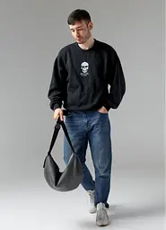 Сумка чоловіча Sambag HOBO BAG-GLOVE Графіт 30 х 13 х 8 см (53400009m) - мініатюра 6
