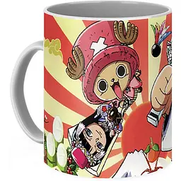 Кухоль GeekLand Великий куш One Piece на тлі сонця OP.02.012.812 330 мл білий - мініатюра 3