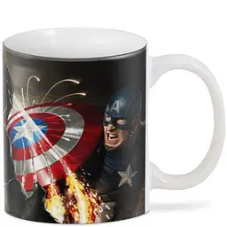 Кухоль GeekLand Captain America CA.02.038 чорний пантера 330 мл чорний - мініатюра 3