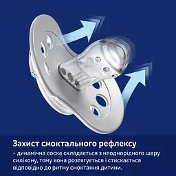 Пустушка LOVI Night&Day Girl Hedgehog силіконова динамічна 18+ міс. 2 шт. (22/931) - мініатюра 10