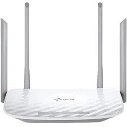 Маршрутизатор TP-Link EC220-F5, Wi-Fi 5-го покоління, 300 Мбіт/с на 2,4 ГГц + 867 Мбіт/с на 5 ГГц.